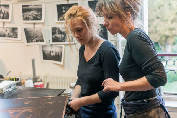 Fanny Boucher et Marie Levoyet