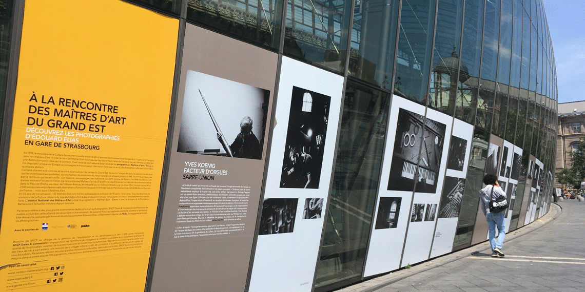 Les Maîtres d'art du Grand Est en Gare de Strasbourg