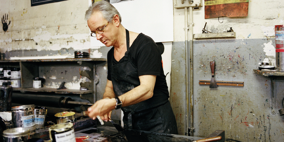 Le Maître d'art Stéphane Gulibaud © Sophie Branstrom